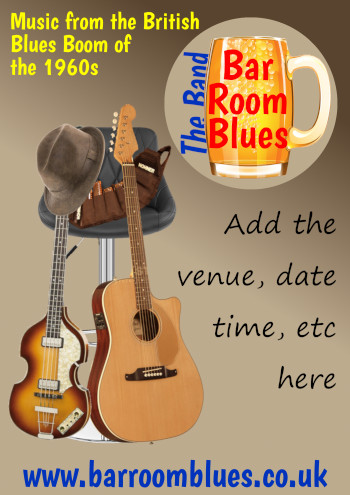 Bar Room Blues Poster